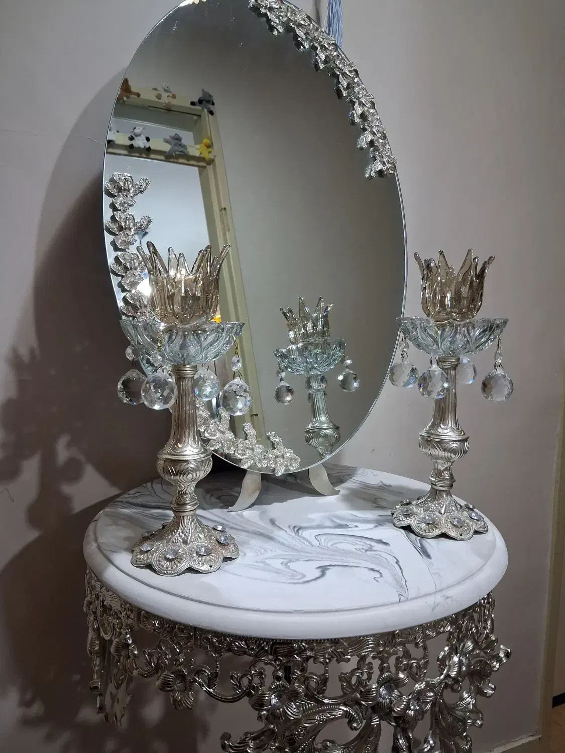 آئینه و شمعدان|آینه|تهران, شهرک امیرالمومنین|دیوار