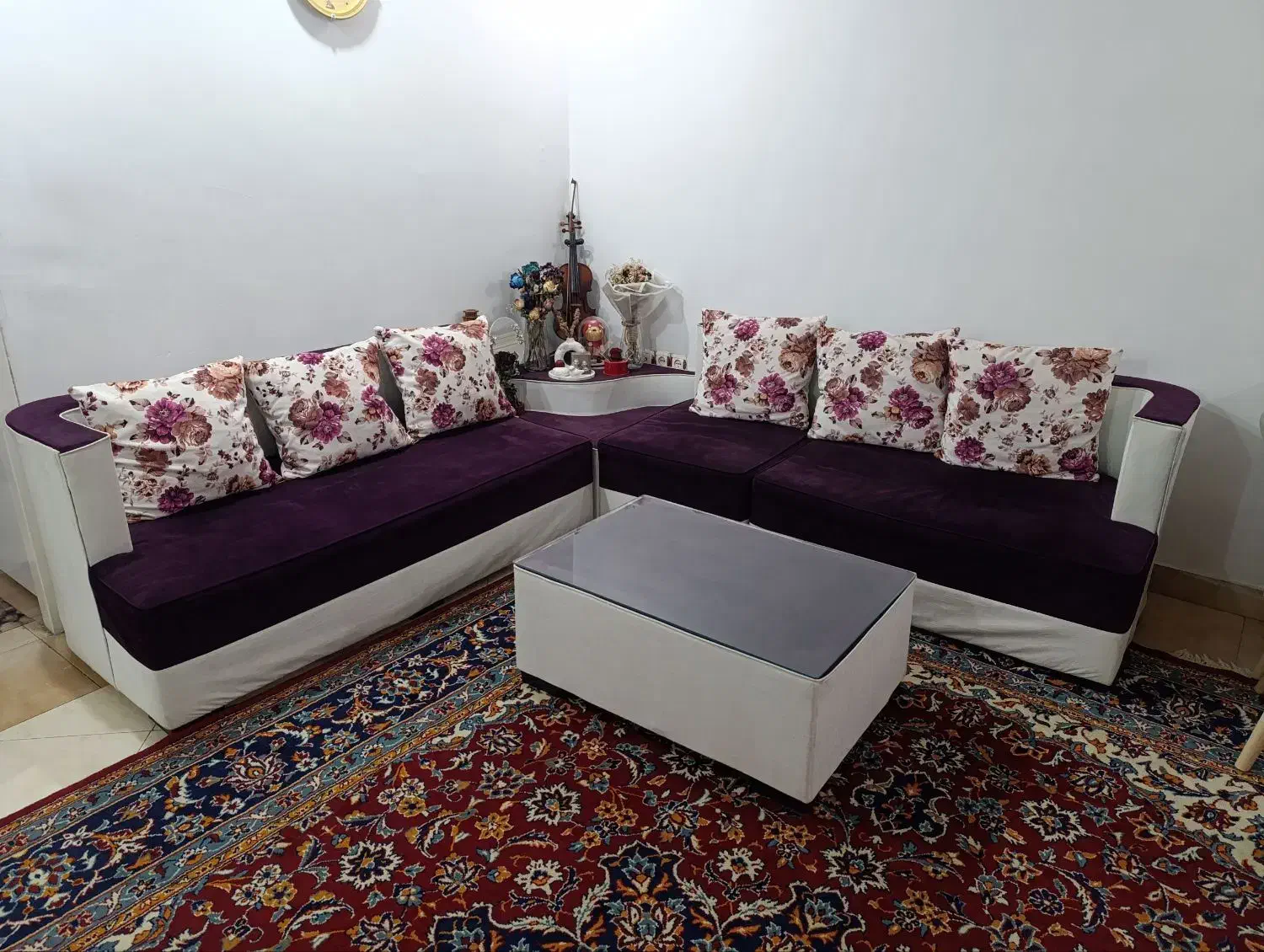 مبل ال هفت نفره قیمت مناسب|مبلمان خانگی و میز عسلی|تهران, اسکندری|دیوار