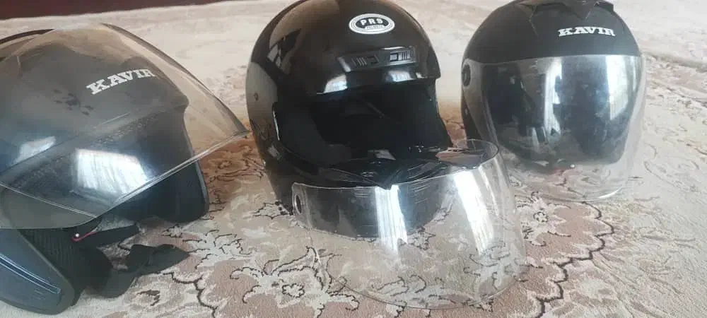 ۳ عددکلاه کاسکت|قطعات یدکی و لوازم جانبی|ماکو, |دیوار