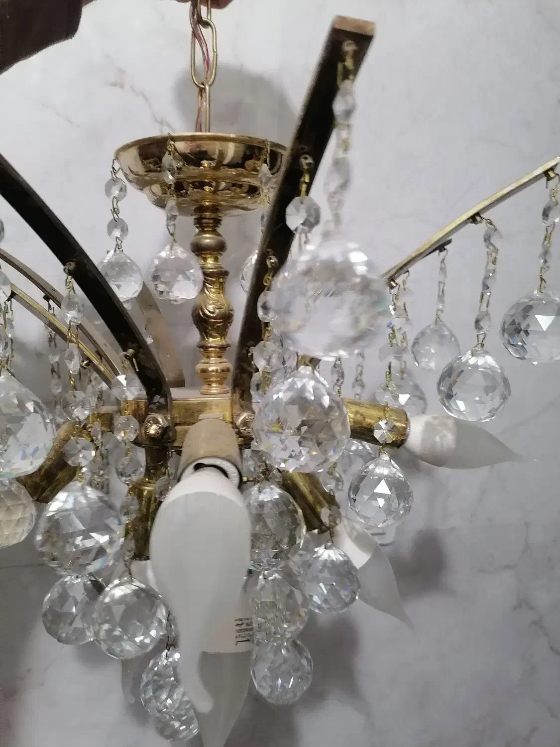 لوستر ۸شاخه|لوستر و چراغ آویز|همدان, |دیوار