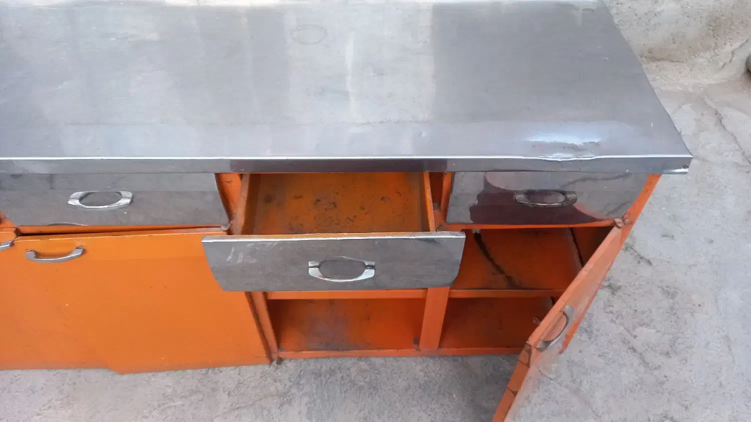 کابینت فلزی با صفحه استیل|مصالح و تجهیزات ساختمان|مشهد, گرجی علیا|دیوار