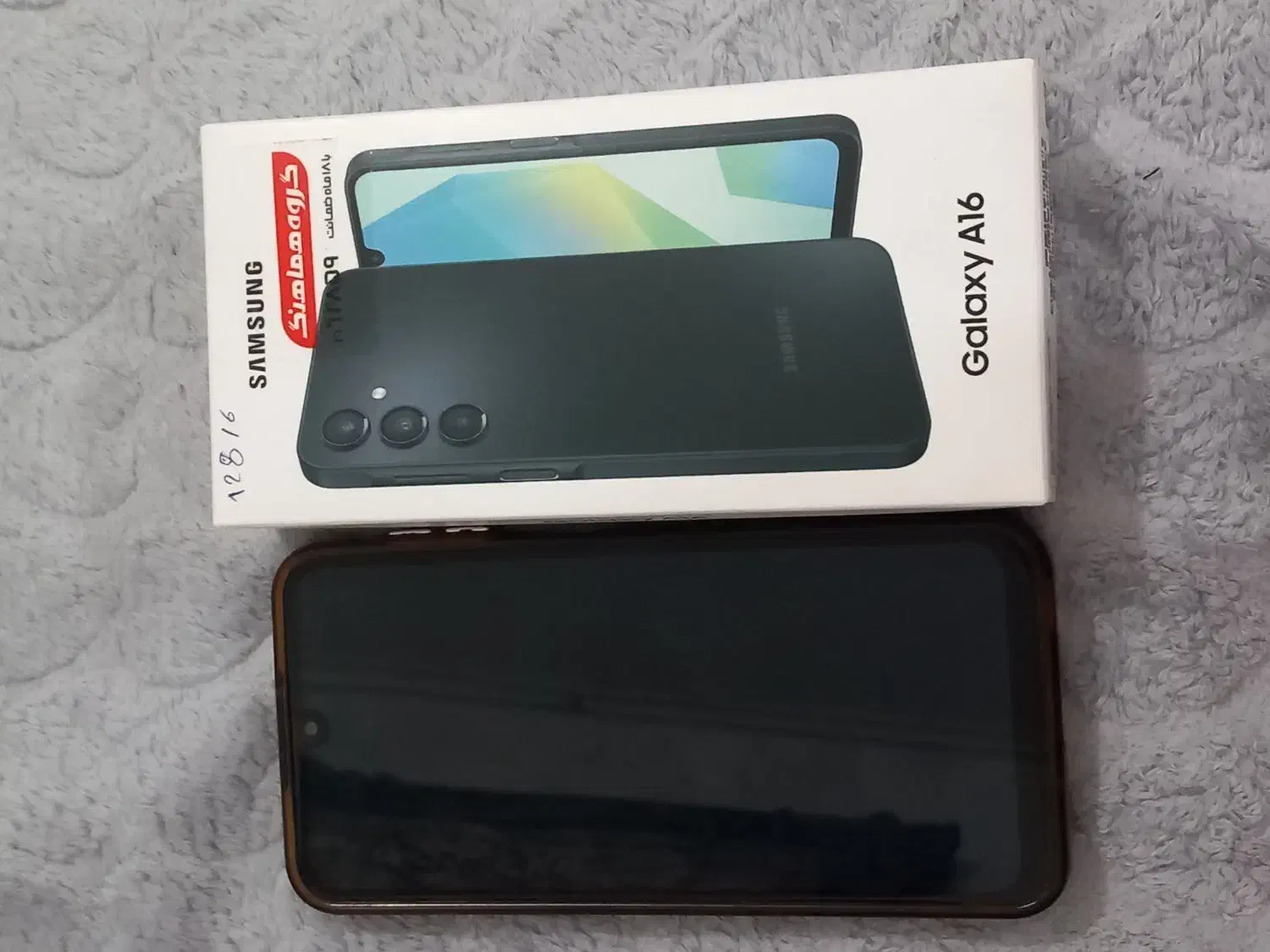 گوشی A16 در حد آکبند بدون کوچکترین خط و خش|موبایل|تاکستان, |دیوار