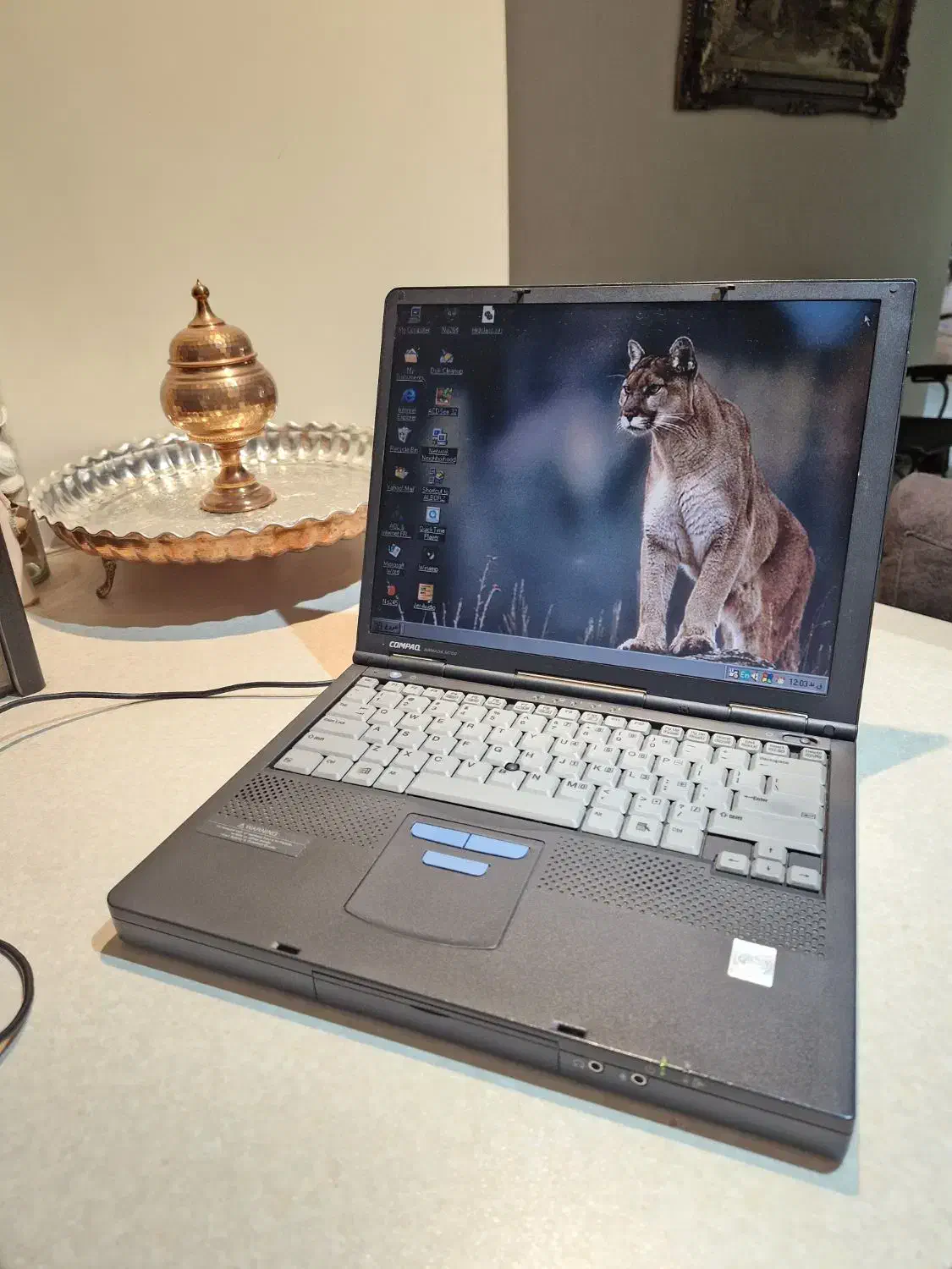 * لپ تاپ جذاب نوستالژی و کلکسیونی Compaq *|رایانه همراه|تهران, دروس|دیوار