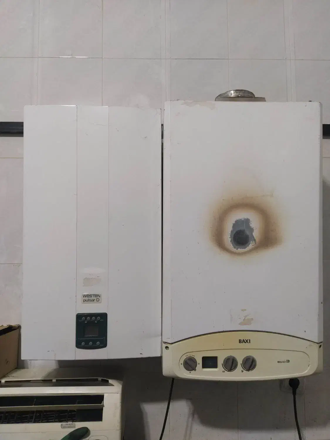 پکیج دیواری وستن وباکسی|آبگرمکن، پکیج، شوفاژ|تبریز, |دیوار