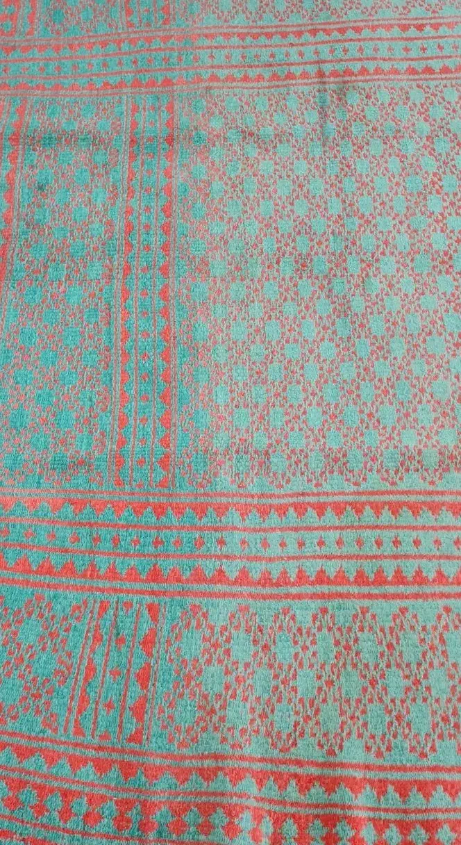 گلیم دو رو با قدمت ۱۰۰ ساله|گلیم، جاجیم، گبه|ری, ولی آباد|دیوار