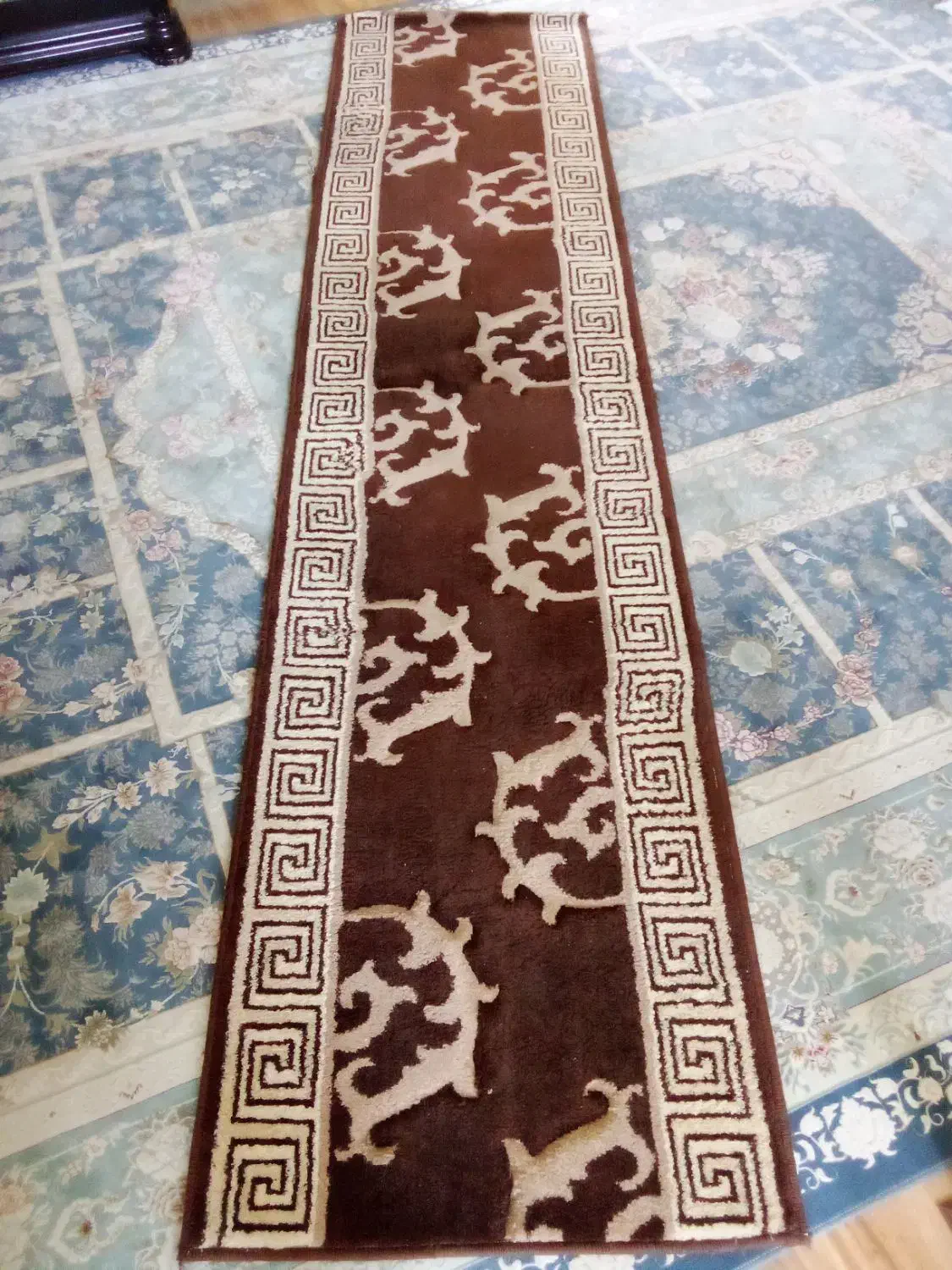 فرش کناری|فرش|آستانه اشرفیه, |دیوار