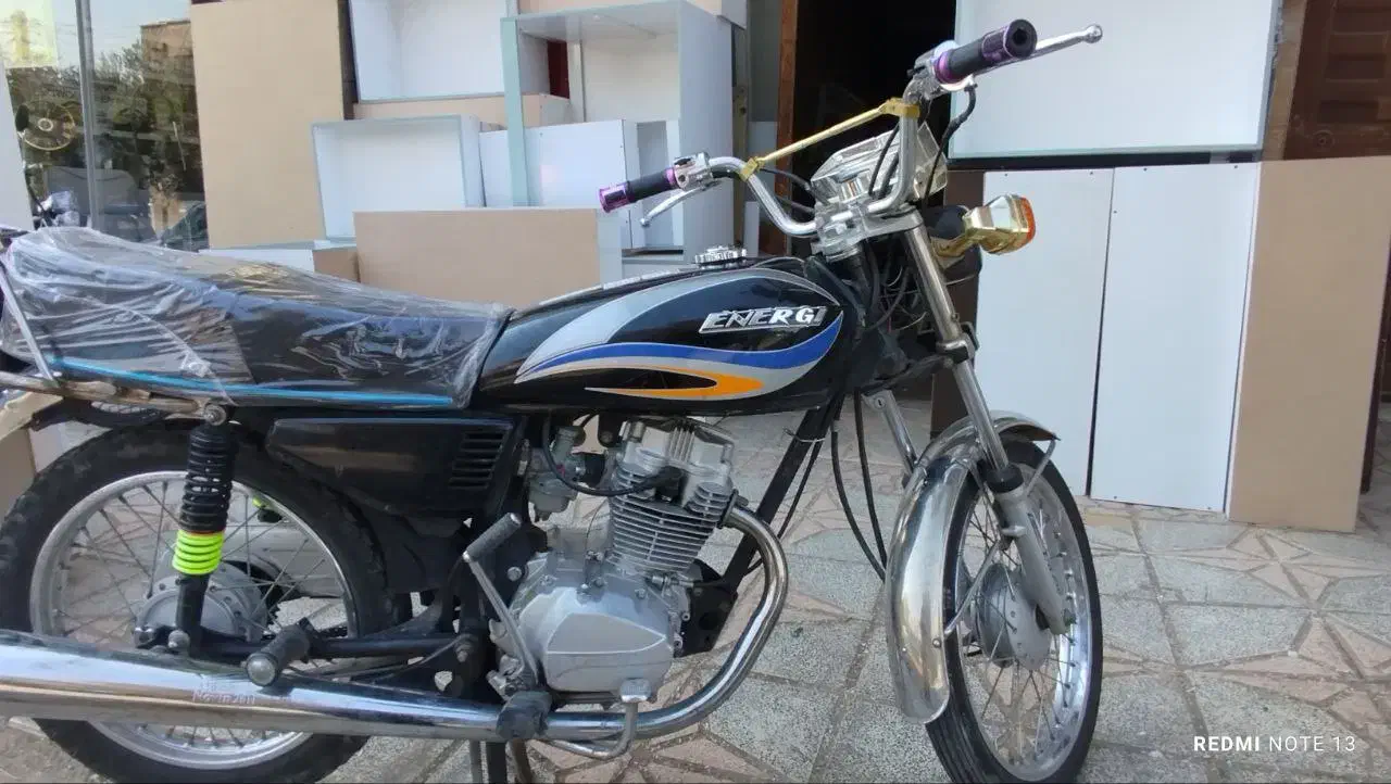 موتور 125انرژی|موتورسیکلت|لوشان, |دیوار