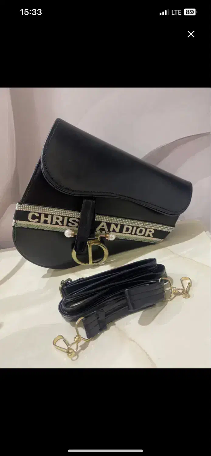 کیف کریستین دیور شونی مشکی|کیف، کفش، کمربند|تهران, سازمان برنامه جنوبی|دیوار