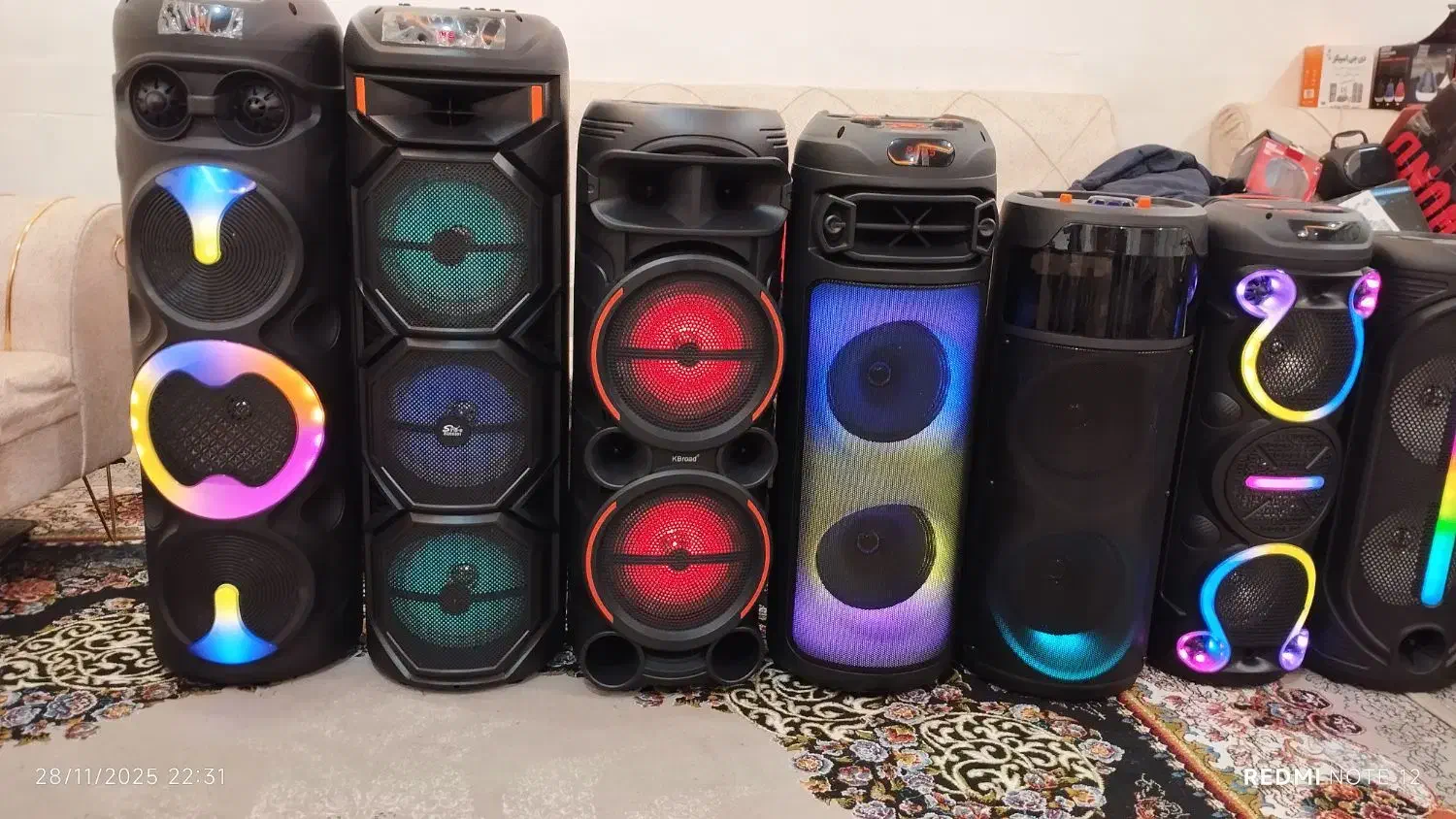 بار جدید اسپیکر رسید|سیستم صوتی خانگی|ایذه, |دیوار