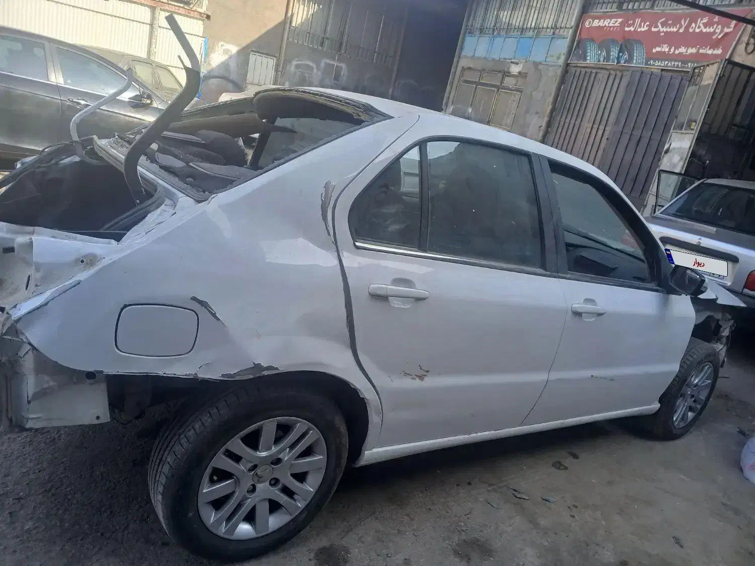 دنا تصادفی 95|خودرو سواری و وانت|مشهد, کوی سیدی|دیوار