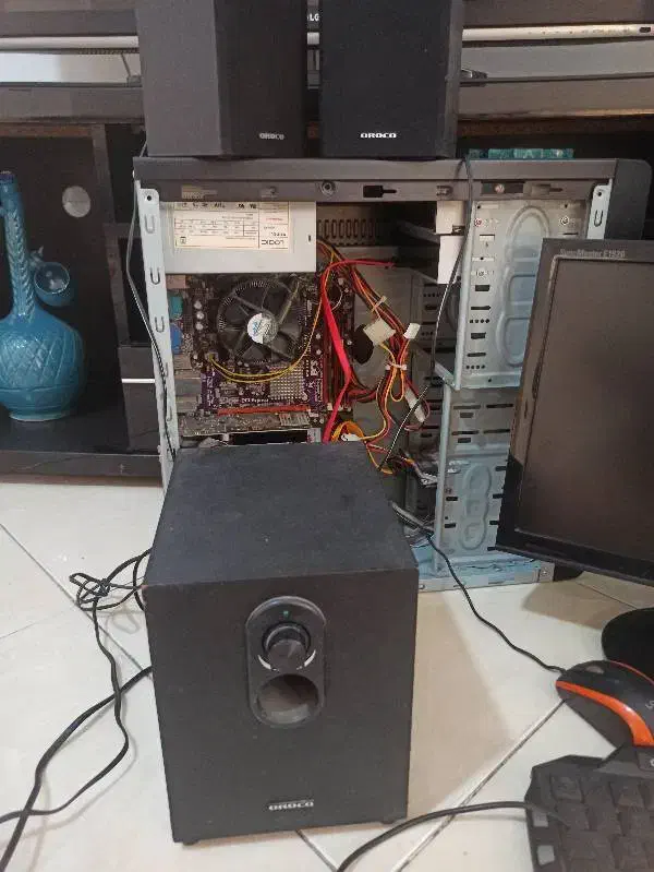 کامپیوتر سالم با همه وسایلش|رایانه رومیزی|تهران, شهرک فرهنگیان|دیوار