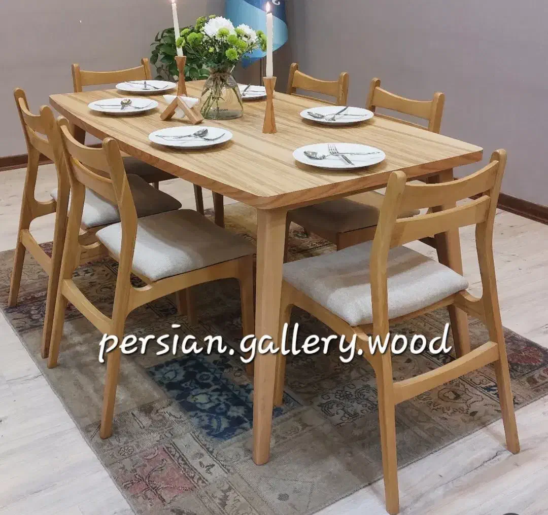 سِرالیون میزناهارخوری لیندا میزو صندلی طرح دلسا|میز و صندلی غذاخوری|تهران, زعفرانیه|دیوار