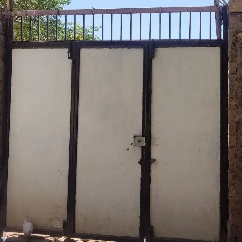 سلام درب حیاط آهنی قدیمی|مصالح و تجهیزات ساختمان|خرمآباد, |دیوار