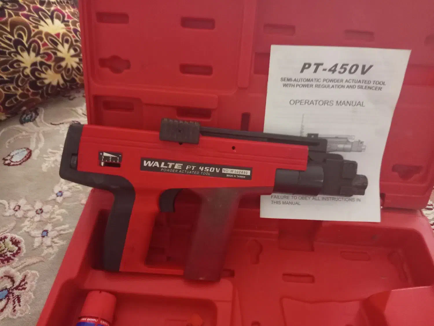 میخکوب اصلی والت  ۴۵۰ولت|ابزارآلات|شاهدشهر, |دیوار