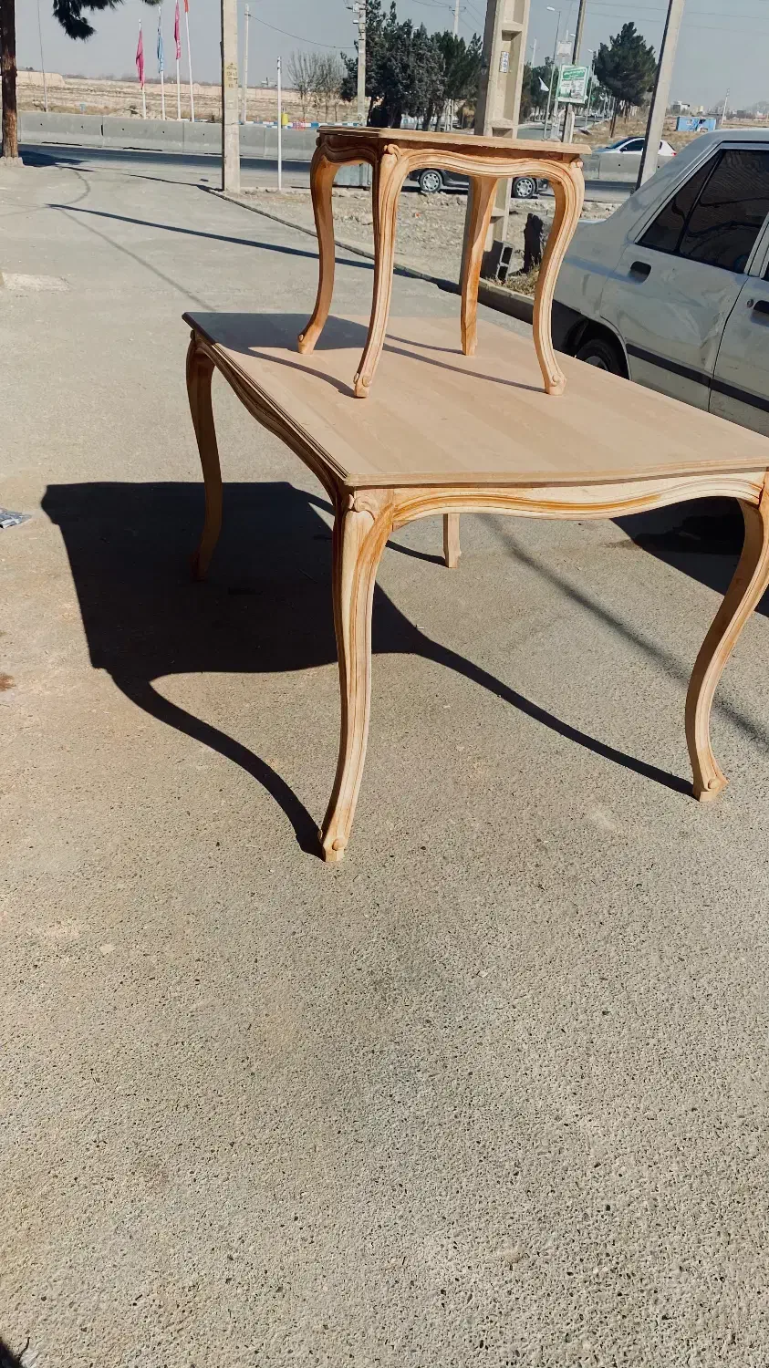 تولید انواع صندلی لویی خام|مبلمان خانگی و میز عسلی|رباطکریم, آدران|دیوار