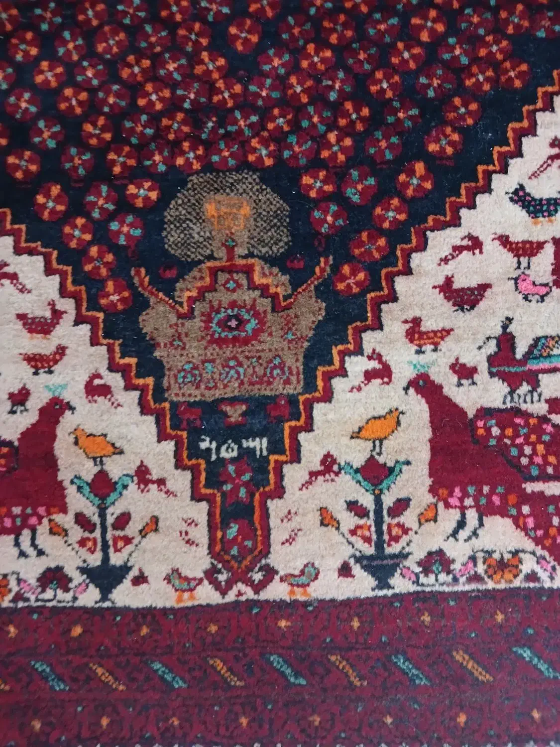 قالیچه|فرش|تهران, سنگلج (شاپور)|دیوار