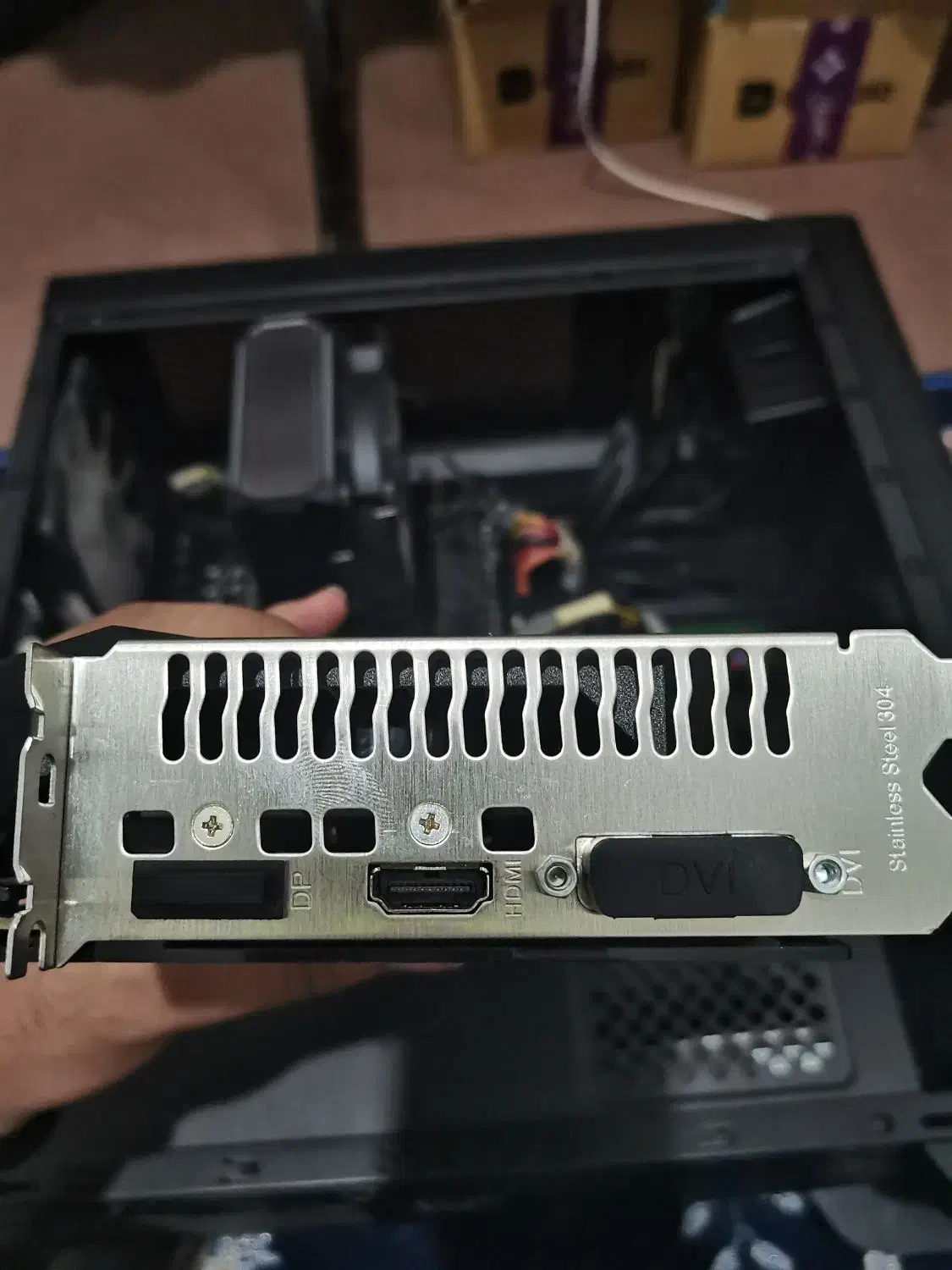 گرافیک gtx1650 tuf gaming 4gig|قطعات و لوازم جانبی رایانه|فردیس, شهرک گلها|دیوار