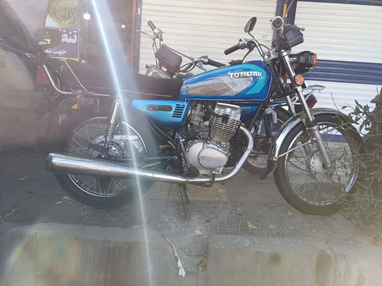 فروش موتور ۱۲۵ مدل ۸۷|موتورسیکلت|بروجرد, |دیوار