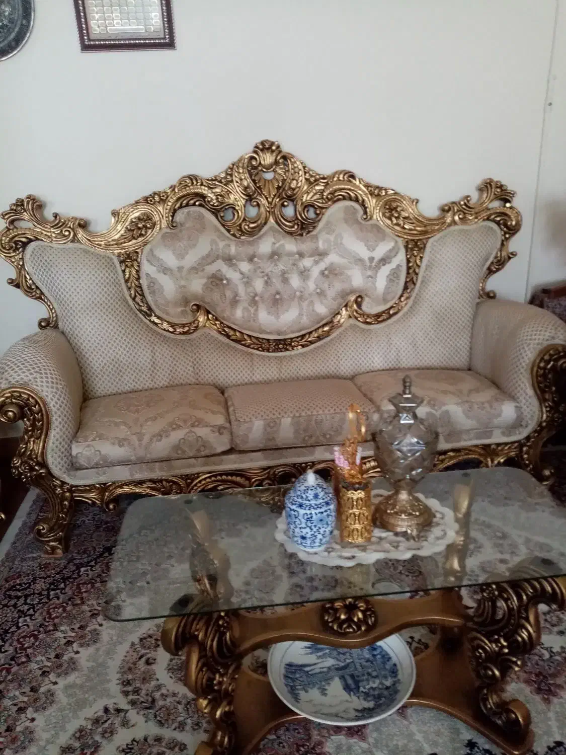 مبل سلطنتی|مبلمان خانگی و میز عسلی|خرمشهر, |دیوار