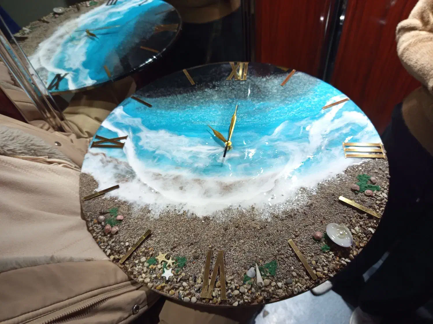 ساعت دیواری رزینی|ساعت دیواری و تزئینی|شیراز, معالی‌آباد|دیوار