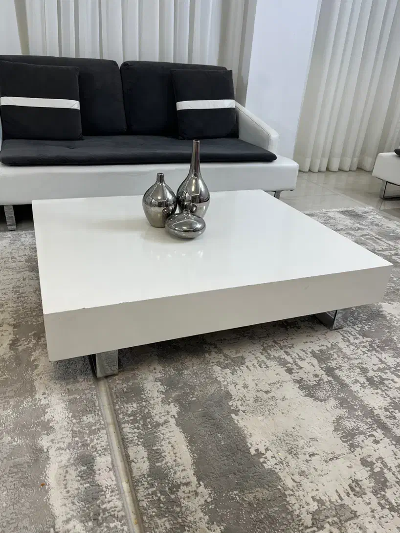 مبل چرم راحتی پایه استیل|مبلمان خانگی و میز عسلی|گرگان, |دیوار