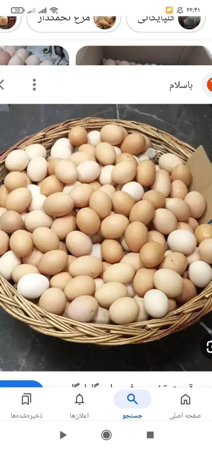 تخم مرغ محلی|خوردنی و آشامیدنی|سنندج, |دیوار