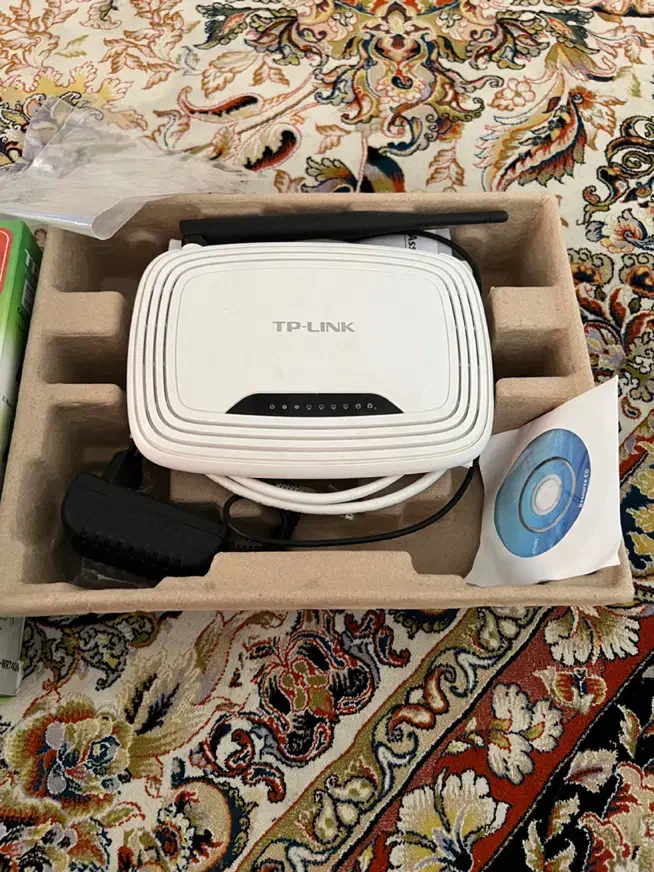 مودم روتر اکسس پوینت TP Link TL-WR740N|مودم و تجهیزات شبکه|پرند, فاز ۰|دیوار