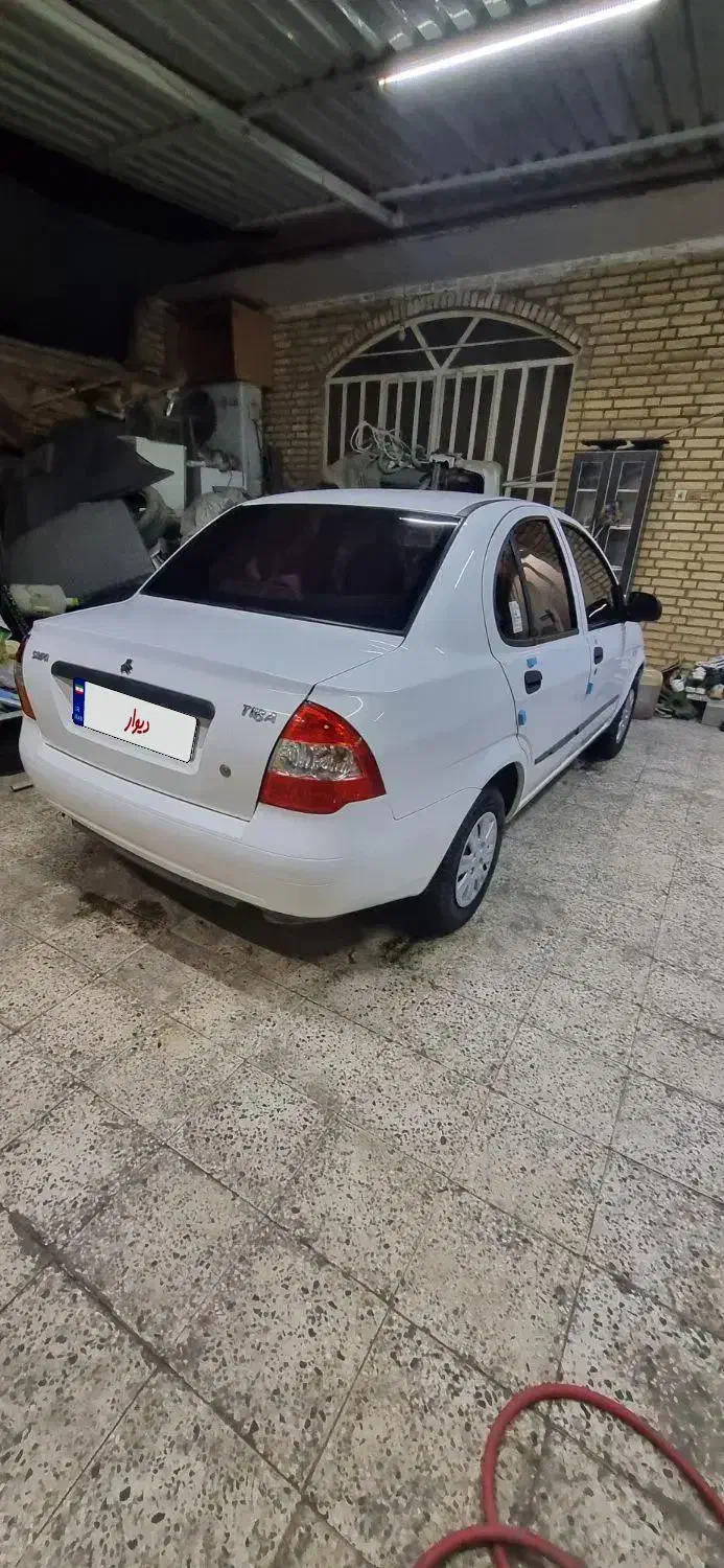 تیبا یک مدل۹۸بدون رنگ دوگانهCNG|خودرو سواری و وانت|اهواز, کوی صادقیه|دیوار