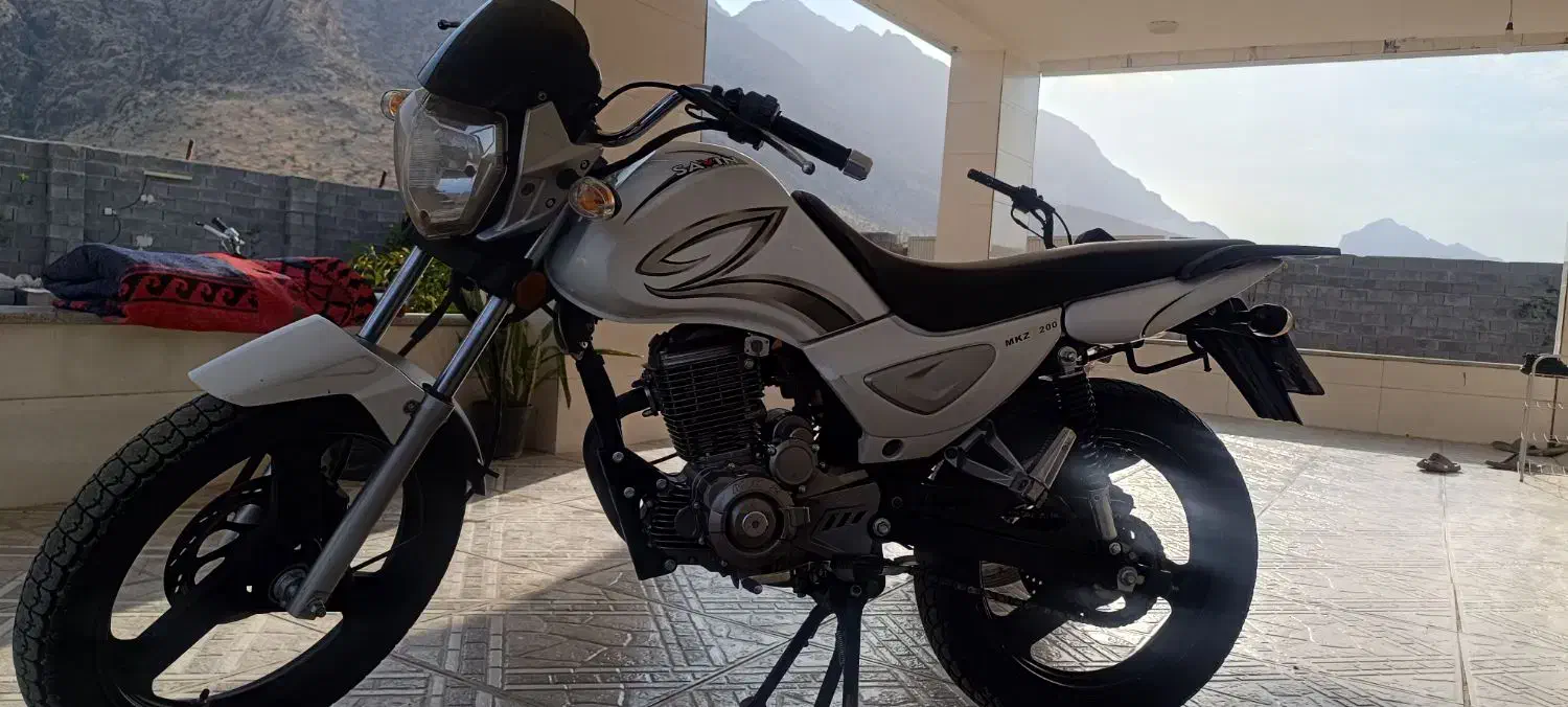 موتور ساوین200cc.مدل 92|موتورسیکلت|شیراز, تحویلی|دیوار