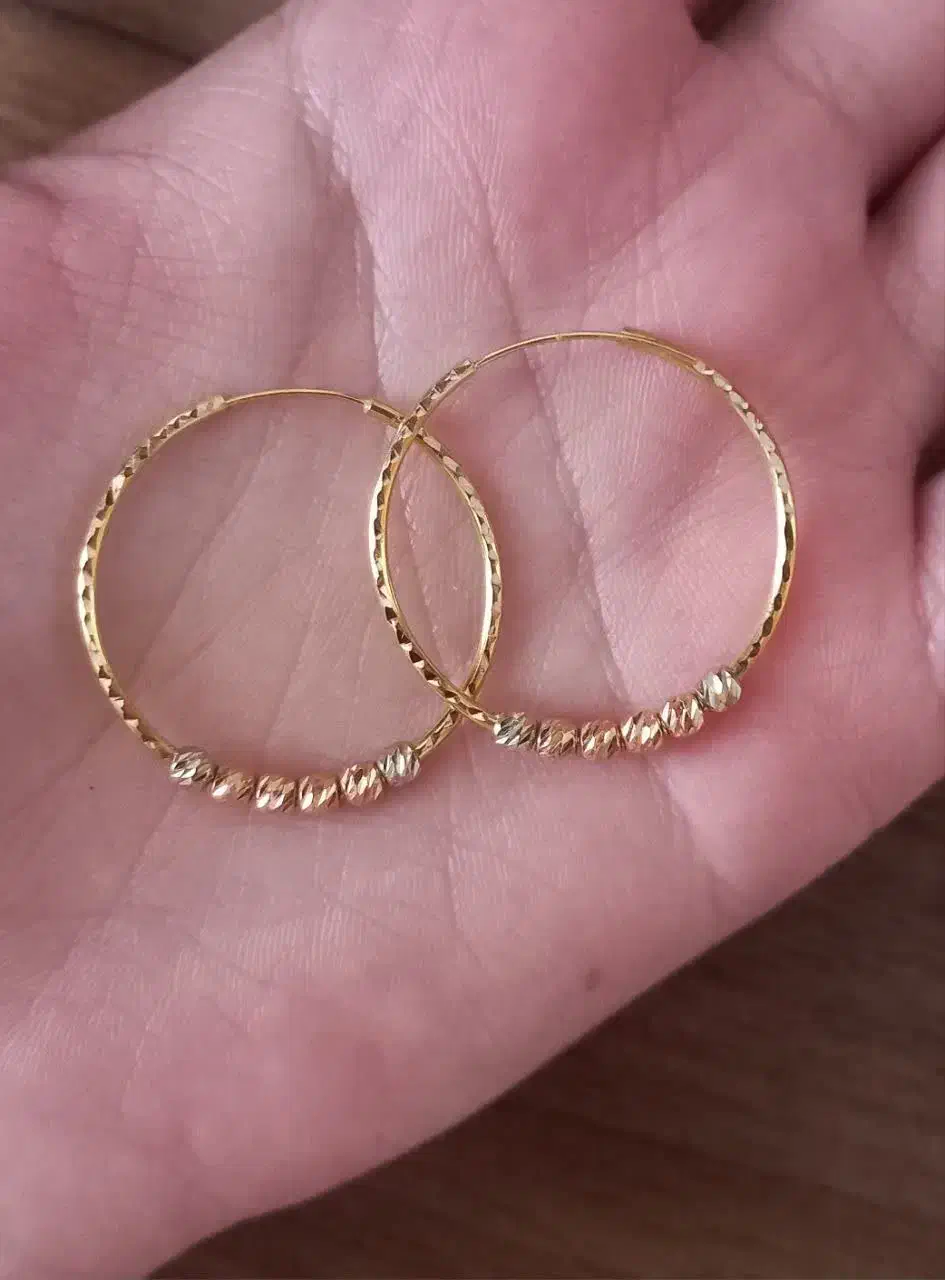 گوشواره طلا آلبرنادو|جواهرات|کرمان, |دیوار