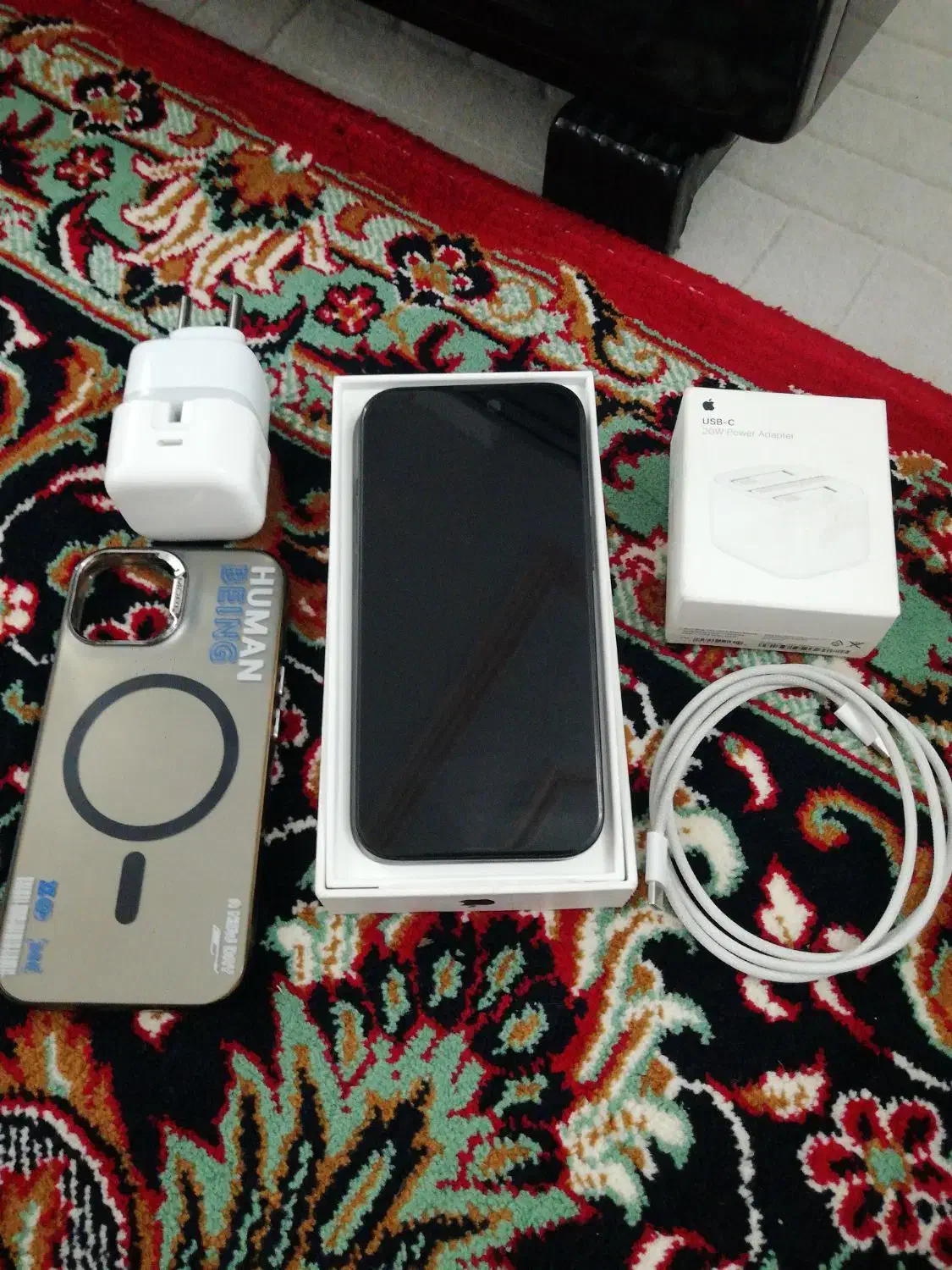 آیفون 15 نرمال مشکی مات|موبایل|قوچان, |دیوار