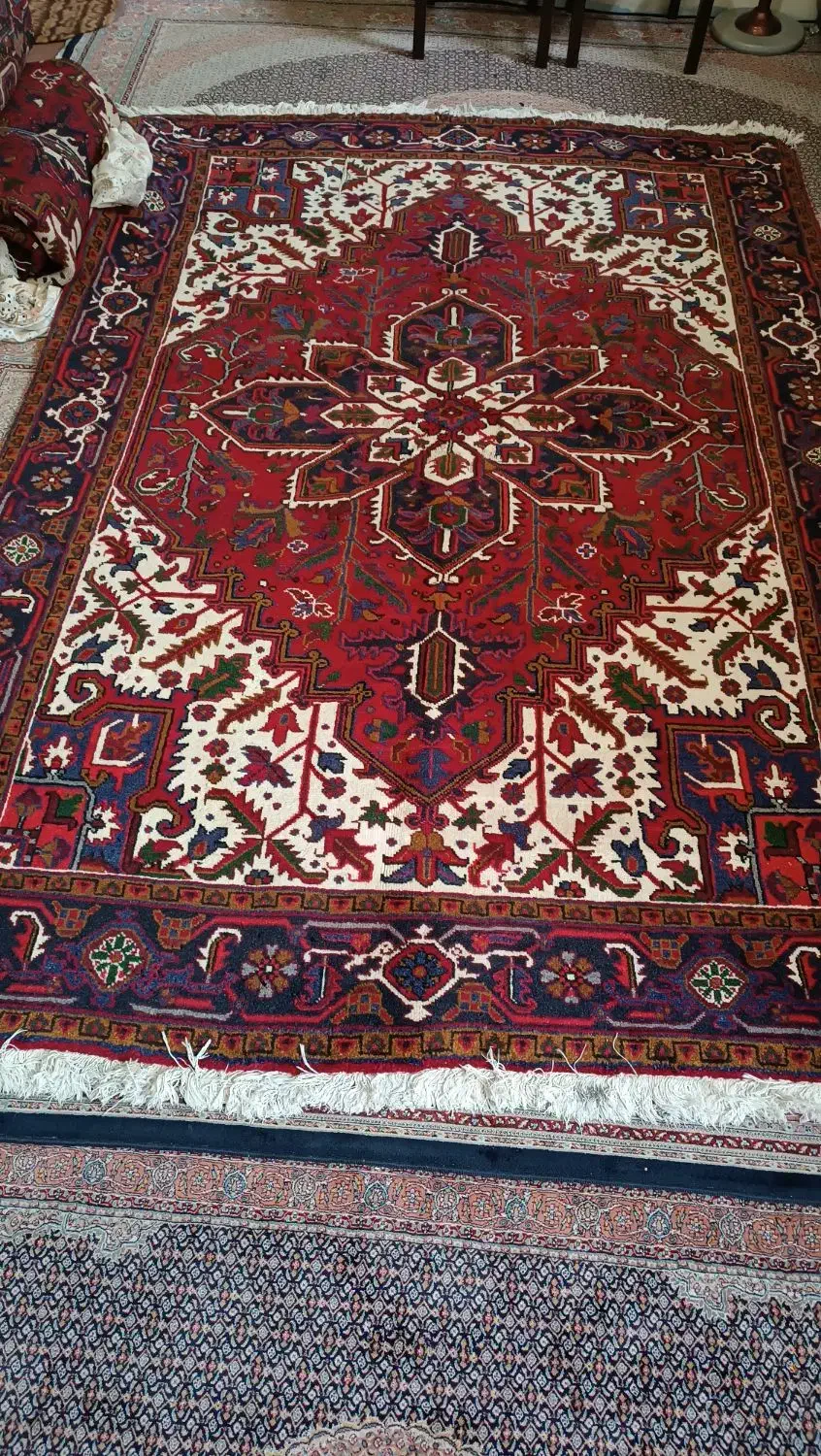 فرش دستباف در حد نو ۶متری|فرش|لوندویل, |دیوار