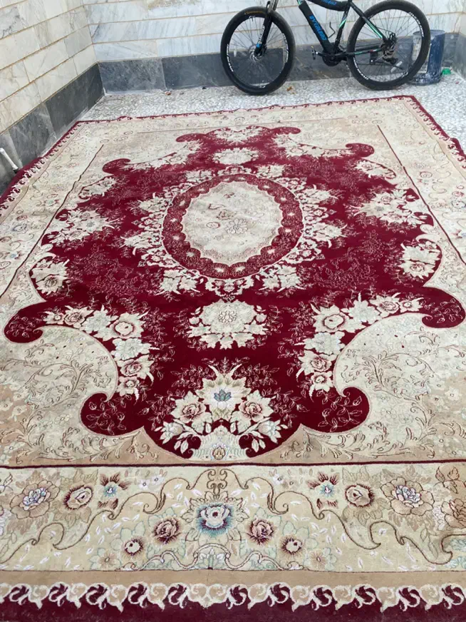 فرش ماشینی ۱۲ متری فرش|فرش|قزوین, |دیوار