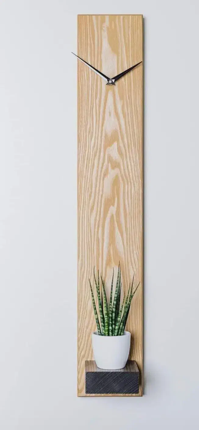 ساعت با چوب طبیعی|ساعت دیواری و تزئینی|اراک, |دیوار