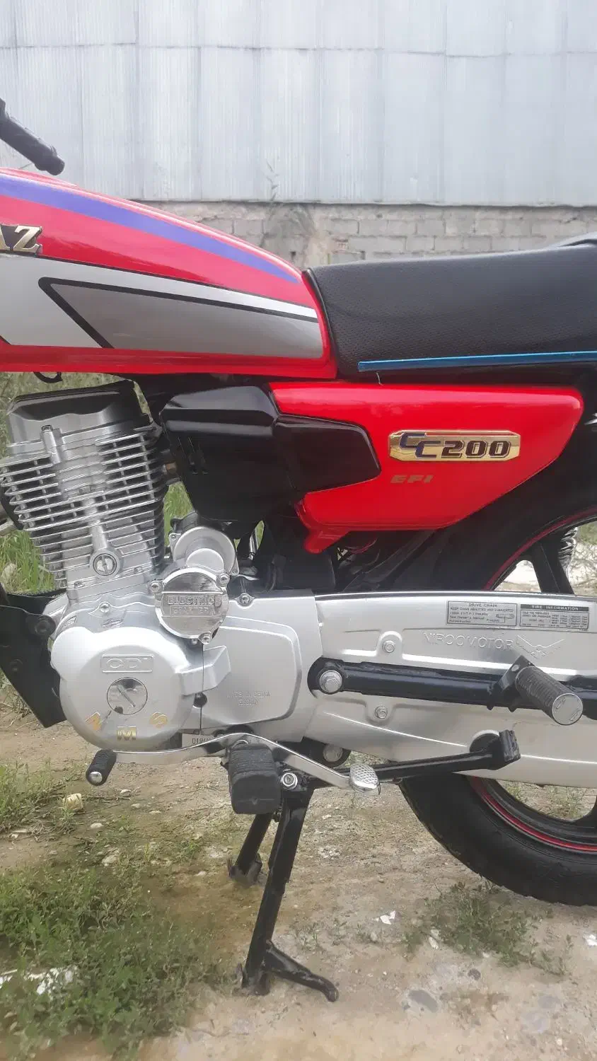 موتور ۲۰۰ سی سی  مدل۱۴۰۳ شرکتی خشک|موتورسیکلت|رشت, آب و برق|دیوار