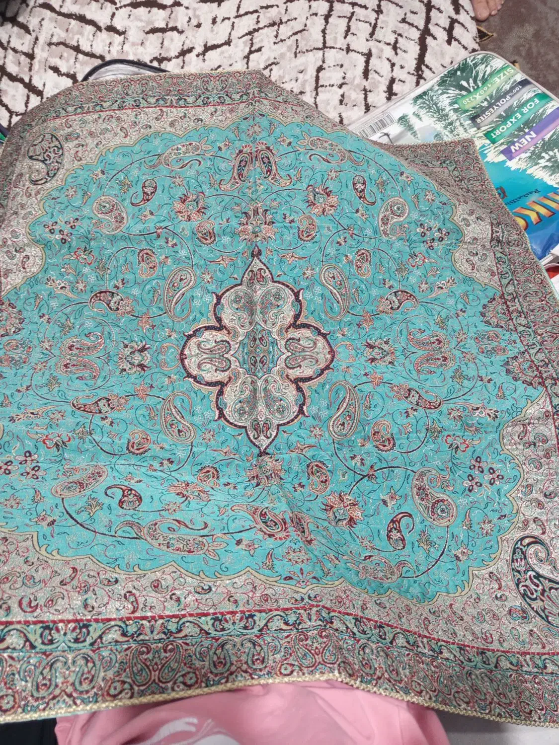 رومیزی ترمه|پرده، رانر، رومیزی|صفادشت, |دیوار