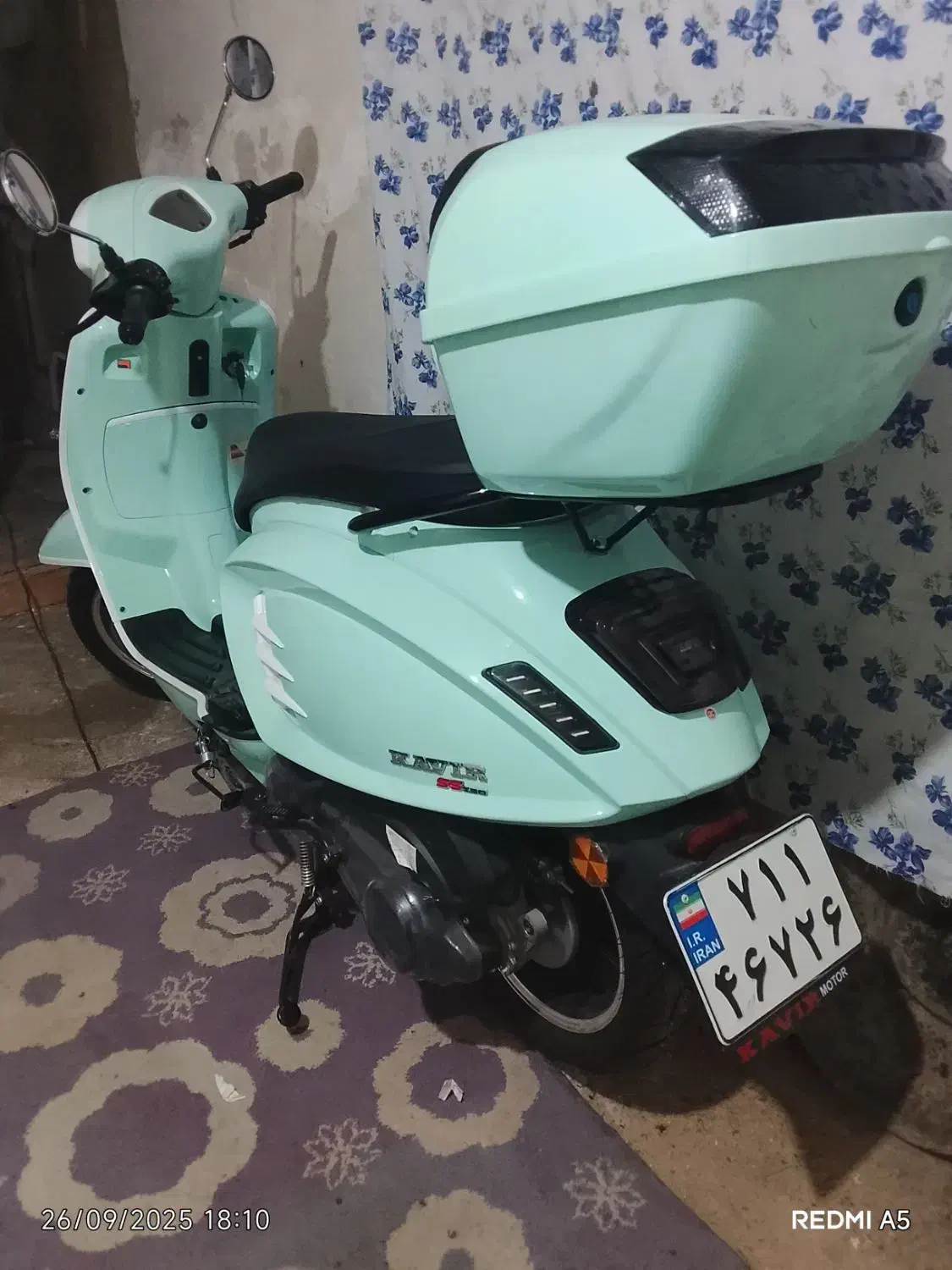 موتور کویر وسپا ms5 150 box مدل 1403 صفر|موتورسیکلت|شیراز, باجگاه|دیوار