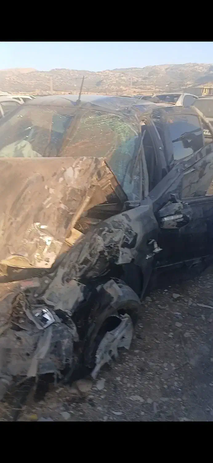 سمند سورن توربو مدل ۹۶ تصادفی|خودرو سواری و وانت|شیراز, آبیاری|دیوار