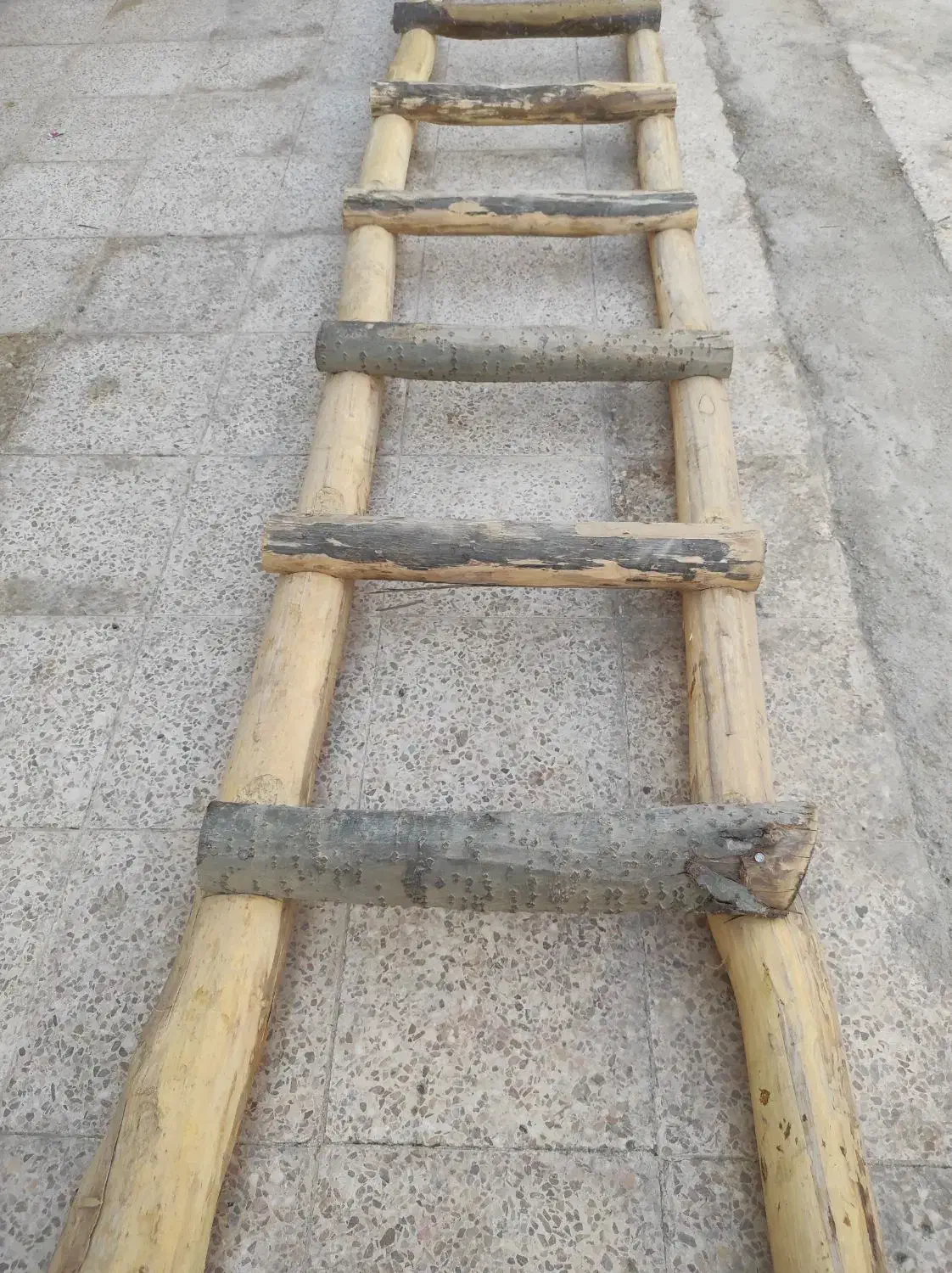 نربان چوبی محکم 5متری|مصالح و تجهیزات ساختمان|کارون, |دیوار