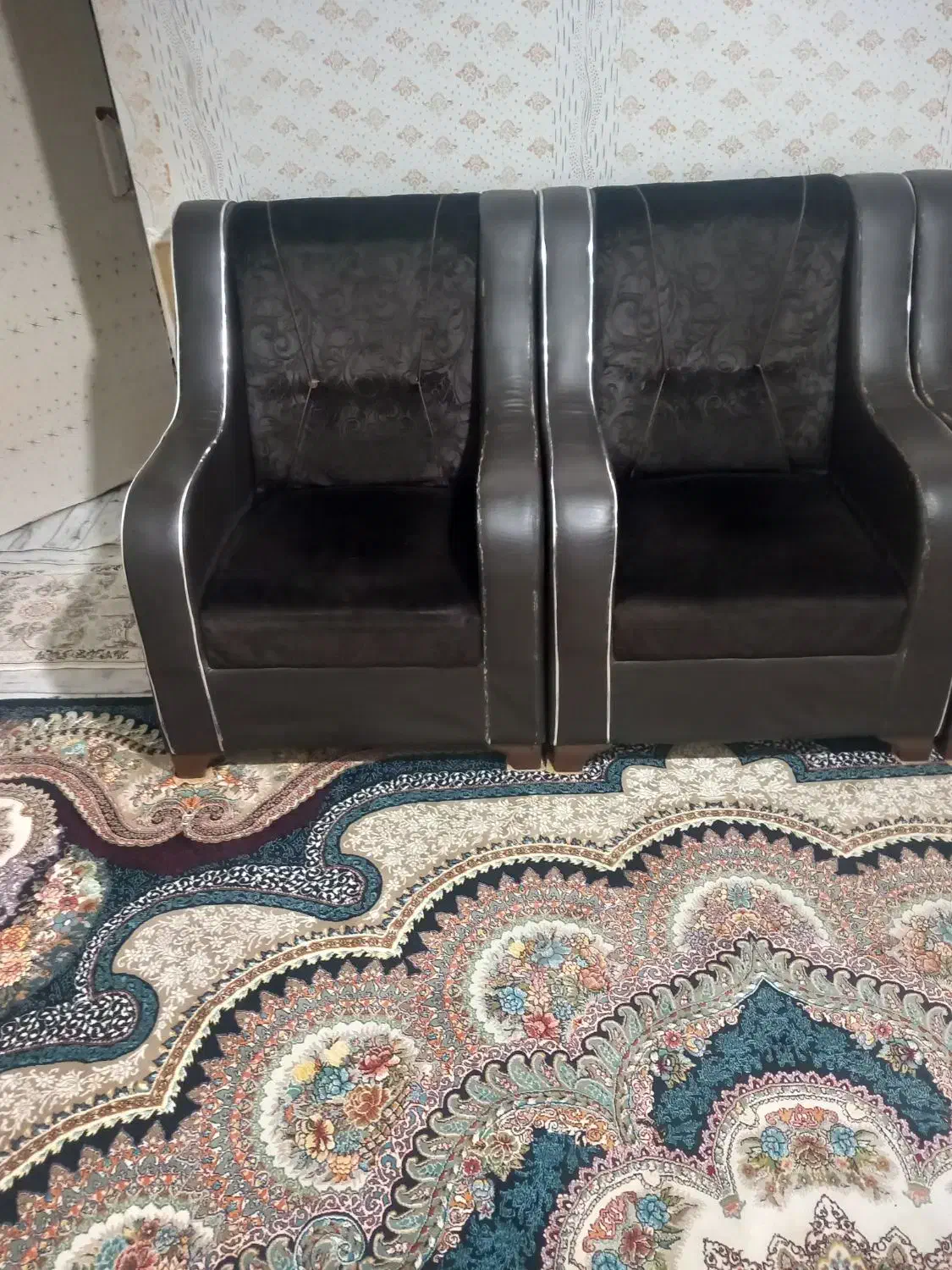 مبل۷نفره|مبلمان خانگی و میز عسلی|شیروان (خراسان), |دیوار