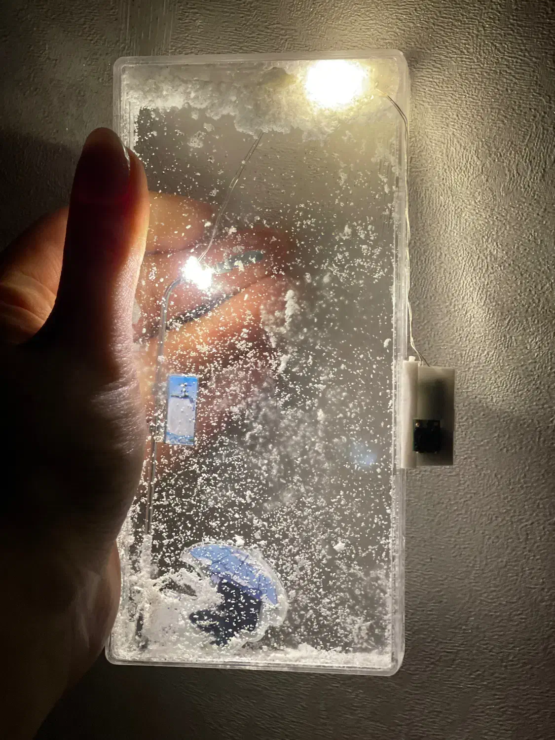 کادویی مخصوص روز زن و ولنتاین چراغ شب برفی|چراغ خواب و آباژور|تبریز, |دیوار