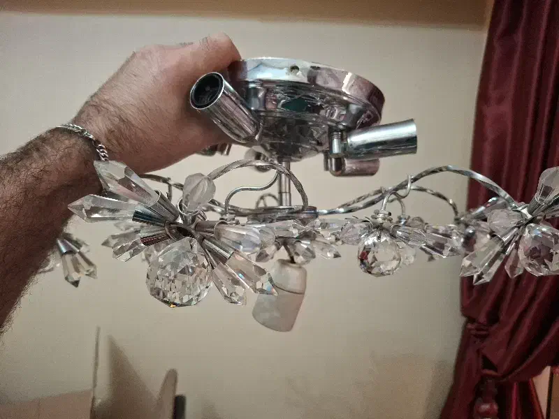 لوستر آویزان|لوستر و چراغ آویز|تبریز, |دیوار