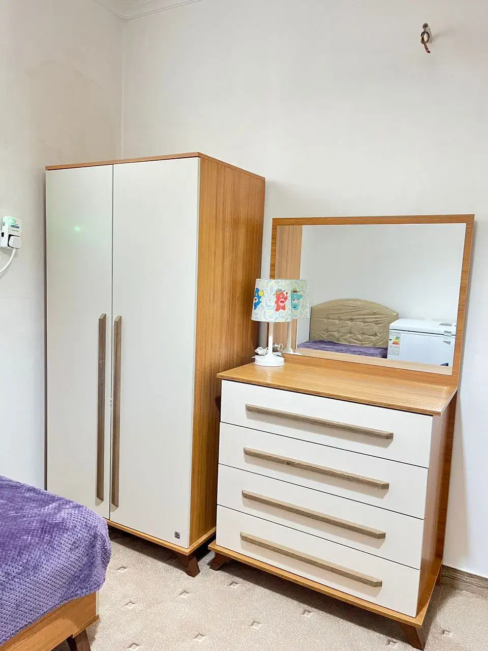 سرویس خواب کامل نوجوان بدون استفاده نونو|تخت و سرویس خواب|بندر امام خمینی, |دیوار