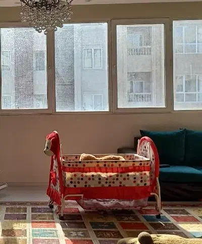 گهواره زیبا و خوشرنگ|اسباب و اثاث بچه|مشهد, اقبال|دیوار