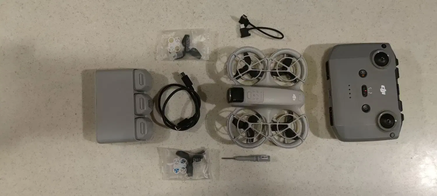 dji neo combo هلی شات نئو با ملخ اضافه fpv|دوربین عکاسی و فیلم‌برداری|تهران, سعادت‌آباد|دیوار