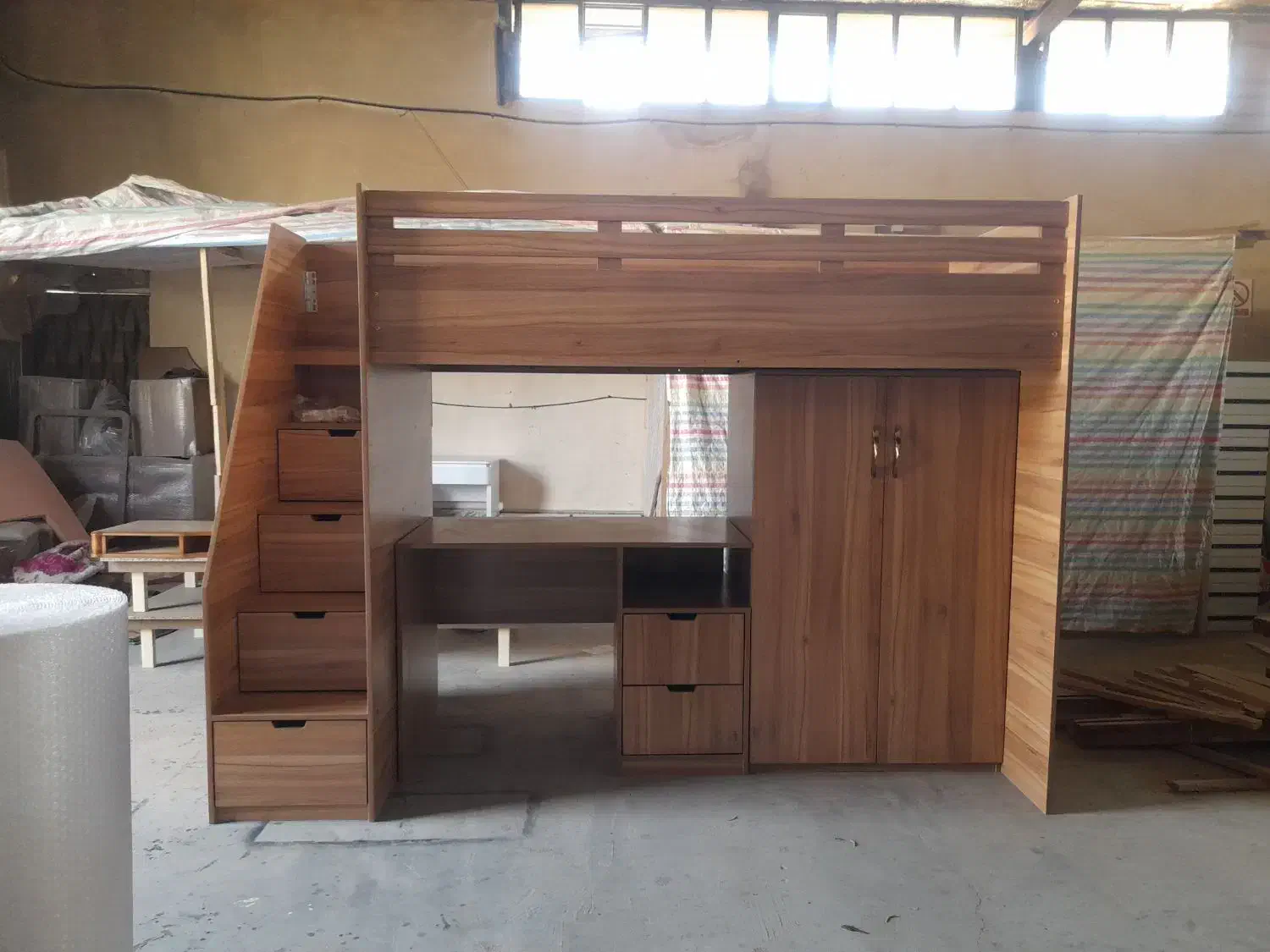 تخت دو طبقه|تخت و سرویس خواب|اراک, |دیوار