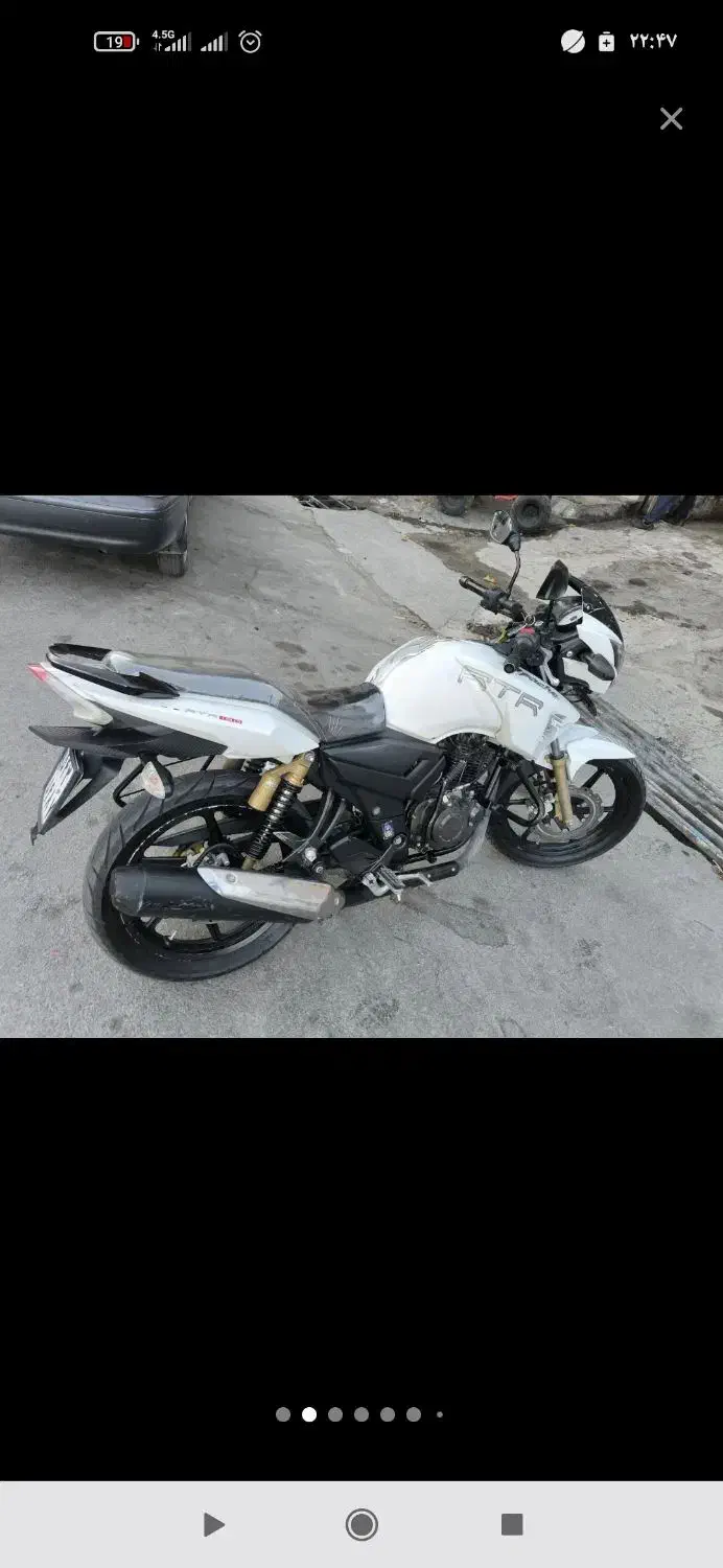 آپاچی 180مدل93|موتورسیکلت|گلپایگان, |دیوار