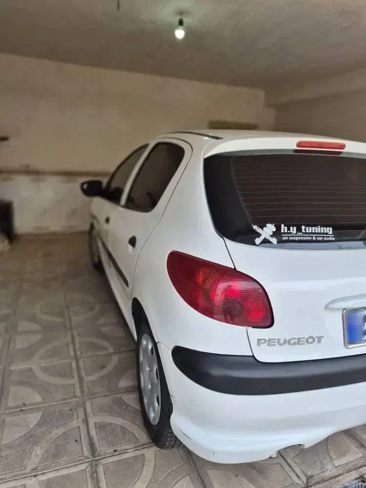 پژو 206 تیپ ۲ بدون رنگ|خودرو سواری و وانت|اهر, |دیوار