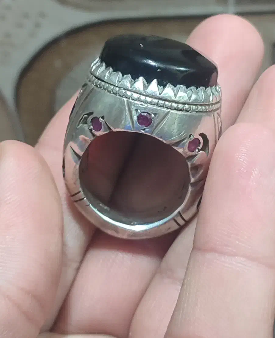 انگشتر نقره|کلکسیون اشیاء عتیقه|اندیمشک, |دیوار