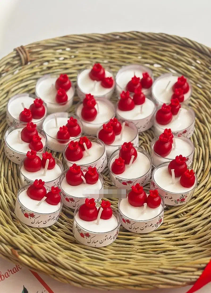 انواع شمع یلدا|صنایع دستی و سایر لوازم تزئینی|گنبد کاووس, |دیوار